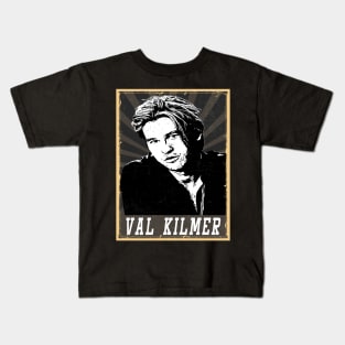 80s Style Val Kilmer Kids T-Shirt